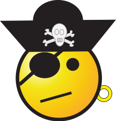 Image of Pirate Face Links to Pirate's Cove